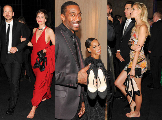 No Shoes, Peter Sarsgaard, Maggie Gyllenhaal, Karolina Karkova, Amar'e Stoudemire, Alexis Welch, MET Gala No Shoes, Peter Sarsgaard, Maggie Gyllenhaal, Karolina Karkova, Amar'e Stoudemire, Alexis Welch, MET Gala